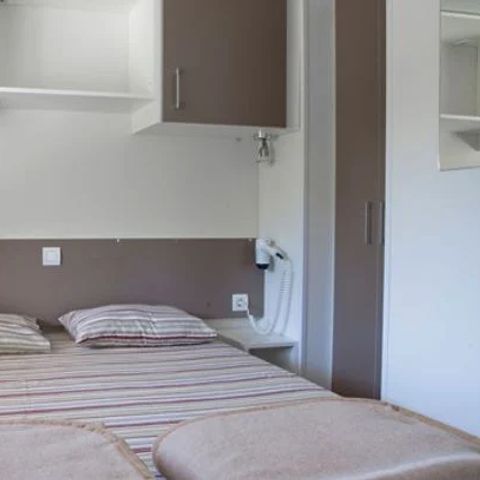 Mobilheim 6 Personen - Mobilheim | Classic | 2 Zi. | 4/6 Pers. | Hochterrasse | Klim.