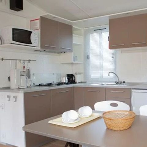 Mobilheim 6 Personen - Mobilheim | Classic | 2 Zi. | 4/6 Pers. | Hochterrasse | Klim.