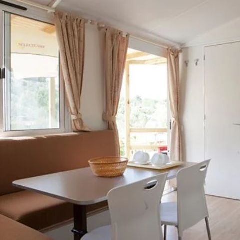Mobilheim 6 Personen - Mobilheim | Classic | 2 Zi. | 4/6 Pers. | Hochterrasse | Klim.
