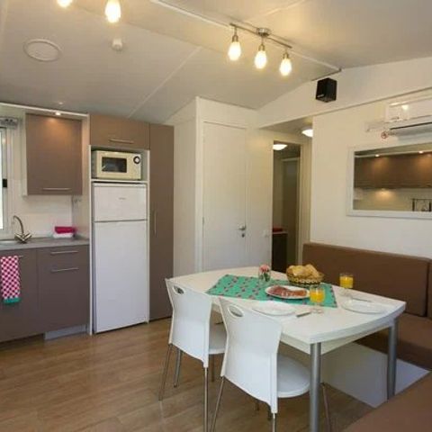 Mobilheim 6 Personen - Mobilheim | Classic | 3 Zi. | 4/6 Pers. | Erhöhte Terrasse | Klim.
