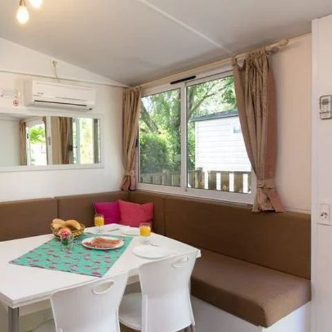 Mobilheim 6 Personen - Mobilheim | Classic | 3 Zi. | 4/6 Pers. | Erhöhte Terrasse | Klim.