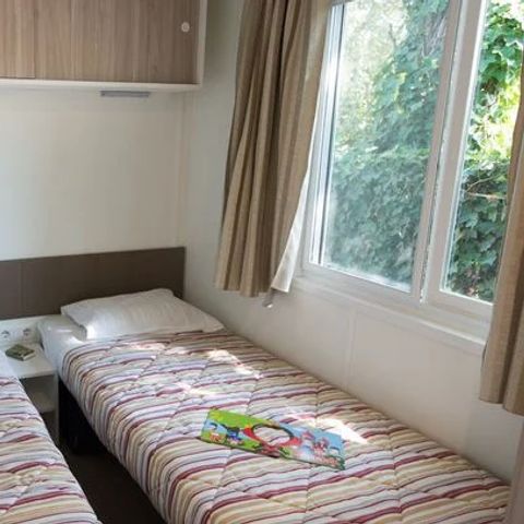 Mobilheim 4 Personen - Mobilheim | Comfort | 2 Zi. | 4 Pers. | Erhöhte Terrasse | Klim.