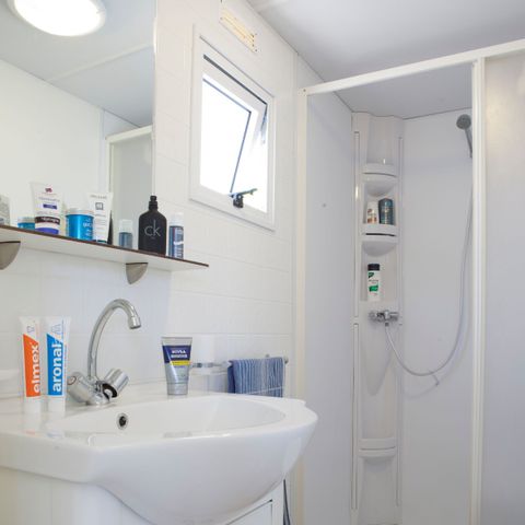 Mobilheim 6 Personen - Mobilheim | Comfort | 2 Zi. | 4/6 Pers. | Erhöhte Terrasse | Klim.