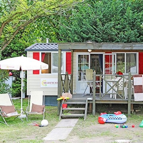 Mobilheim 6 Personen - Mobilheim | Comfort | 2 Zi. | 4/6 Pers. | Erhöhte Terrasse | Klim.