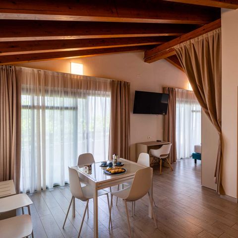 Apartement 4 Personen - 2-Zimmer-Wohnung Deluxe