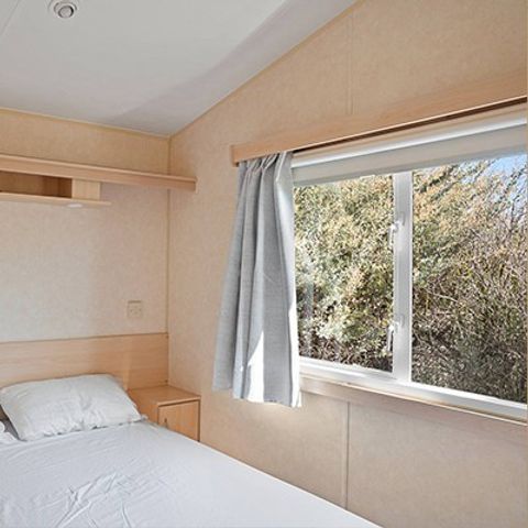 Mobilheim 6 personen - Classic | 3 Schlafz. | 6 Pers. | Erhöhte Terrasse | Klima.