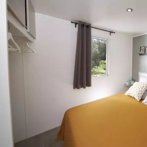 Mobilheim 4 Personen - Premium | 2 Zi. | 4 Pers. | Erhöhte Terrasse | Klimaanlage