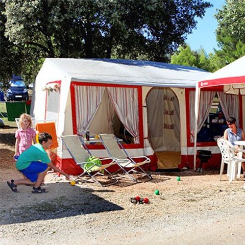 Bungalow 5 Personen - Zeltbungalow | 2 Zi. | 4/5 Pers. | Ohne Bad