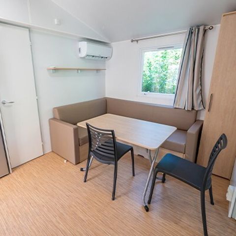 Mobilheim 6 Personen - Mobilheim | Comfort | 3 Zi. | 6 Pers. | Erhöhte Terrasse | Clim.