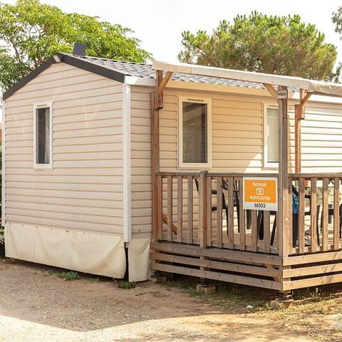 Mobilheim 6 Personen - Mobilheim | Comfort | 3 Zi. | 6 Pers. | Erhöhte Terrasse | Clim.
