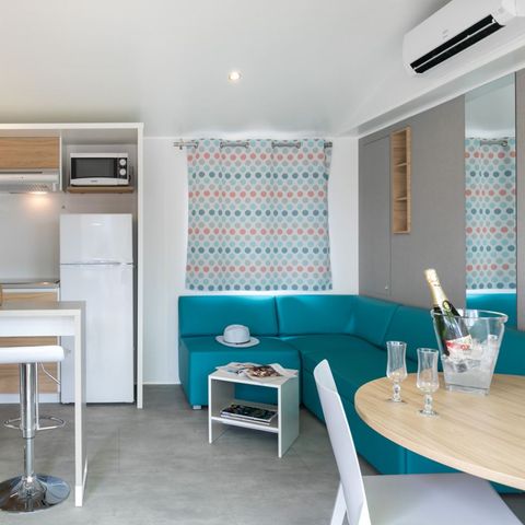 Mobilheim 6 Personen - LUXUS ZEN mit eigenem Spa