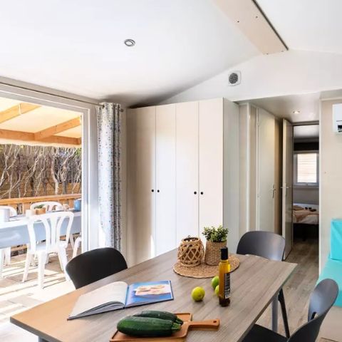 Mobilheim 8 Personen - Cottage 5 Zimmer 8 Personen Klimatisiert + TV ***
