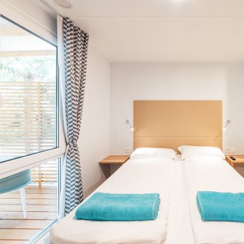 Mobilheim 2 Personen - Cottage Deluxe 1 Schlafzimmer