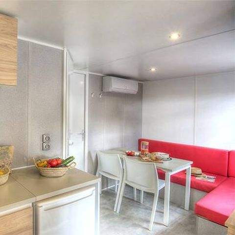Mobilheim 2 personen - Mobilheim | Premium | 1 Schlafz. | 2 Pers. | Erhöhte Terrasse | Klimaanlage | TV