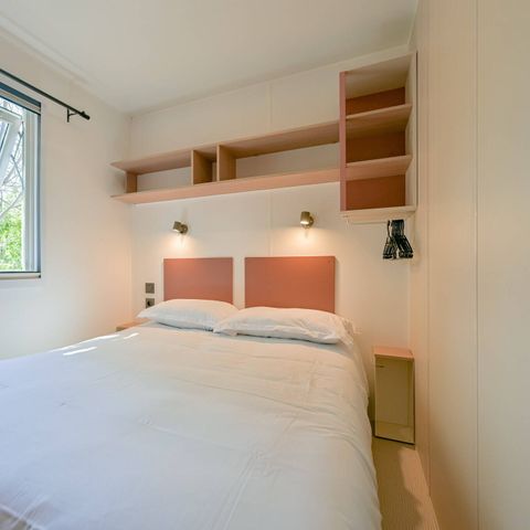 Mobilheim 8 personen - Mobilheim | Comfort | 4 Zi. | 8 Pers. | Erhöhte Terrasse | 2 Bäder | Clim.