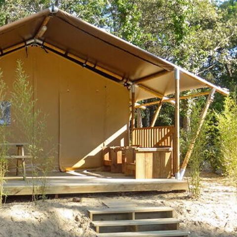 Safarizelt 5 Personen - Safari-Zelt | 2 Schlafz. | 4/5 Pers.