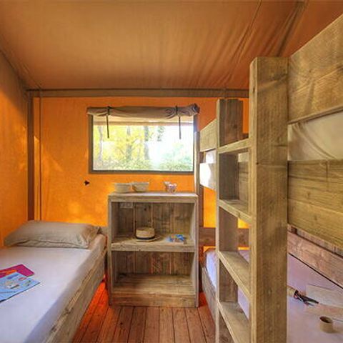 Safarizelt 5 Personen - Safari-Zelt | 2 Schlafz. | 4/5 Pers.