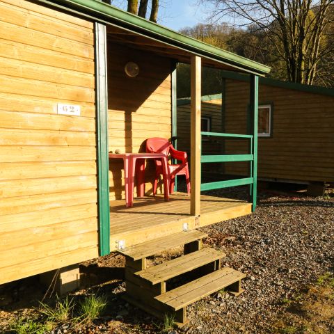 Chalet 4 personen - 2-Zimmer-Mietchalet mit Küche und separatem WC