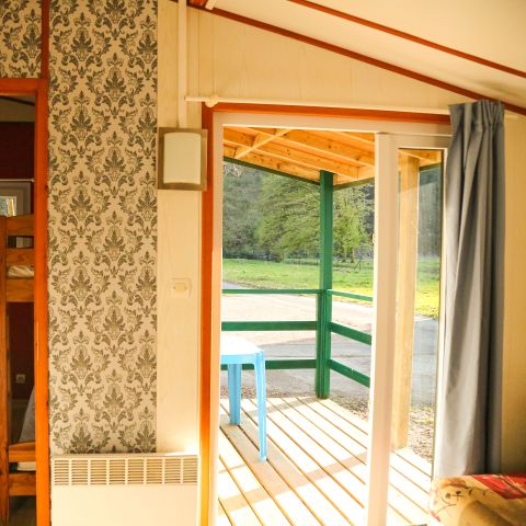 Chalet 4 personen - 2-Zimmer-Mietchalet mit Küche und separatem WC