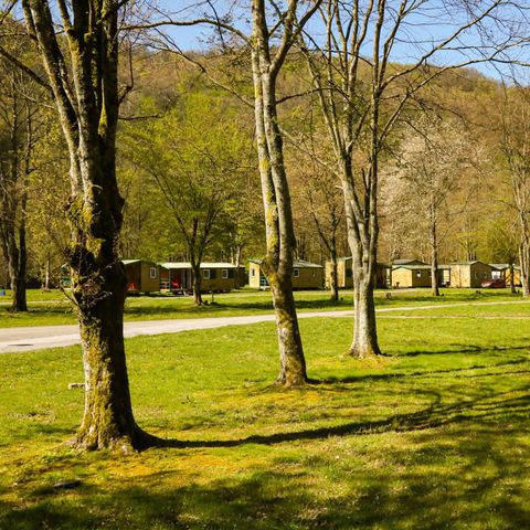 Chalet 4 personen - 2-Zimmer-Mietchalet mit Küche und separatem WC