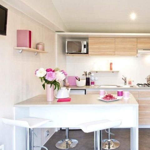 Mobilheim 4 Personen - Mobilheim | Comfort Plus | 2 Zi. | 4 Pers. | Terrasse