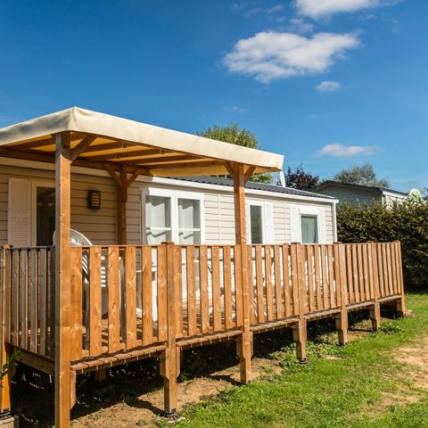 Mobilheim 4 Personen - Mobilheim | Comfort XL | 2 Zi. | 4 Pers. | Terrasse