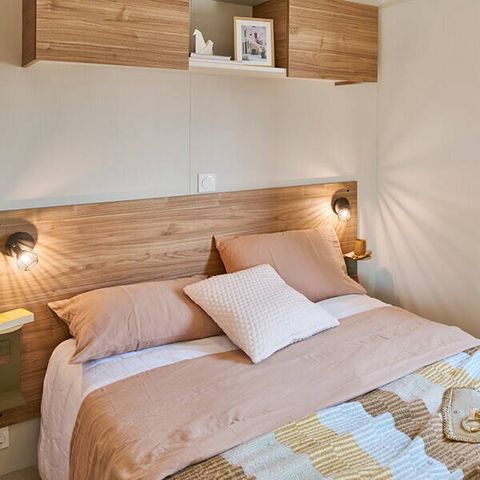 Mobilheim 6 Personen - Comfort | 2 Zi. | 4/6 Pers. | Erhöhte Terrasse | Klimaanlage