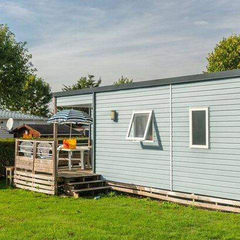 Mobilheim 4 Personen - Mobilheim | Comfort | 2 Zi. | 4 Pers. | Einfache Terrasse | Clim.