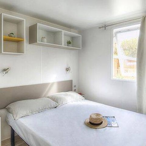 Mobilheim 4 Personen - Comfort | 2 Zi. | 4 Pers. | Einzelne Terrasse | Klimaanlage | TV