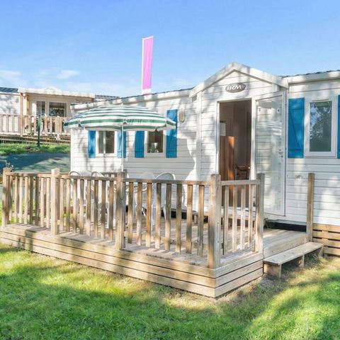 Mobilheim 4 Personen - Mobilheim | Classic | 2 Zi. | 4 Pers. | Nicht überdachte Hochterrasse