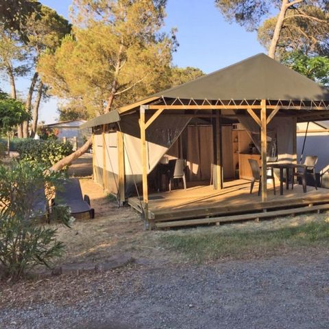 Bungalowzelt 6 Personen - Extra Luxe Lodgetent (LG) - Ohne Bad