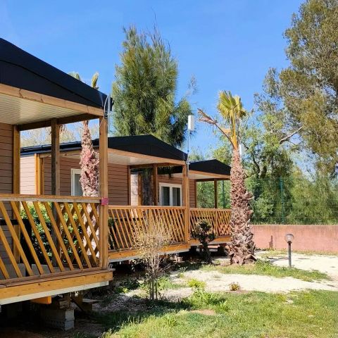 Mobilheim 4 Personen - California 3 Zimmer 4 Personen Klimatisiert + TV