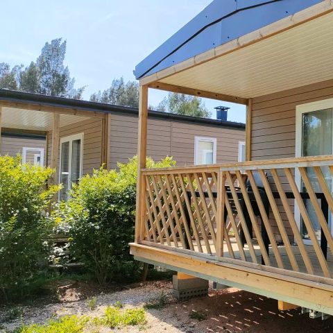Mobilheim 4 Personen - California 3 Zimmer 4 Personen Klimatisiert + TV