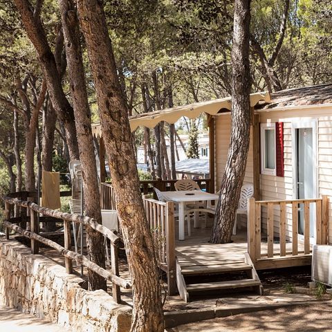 Mobilheim 4 Personen - Mobilheim | Classic | 2 Zi. | 4 Pers. | Erhöhte Terrasse | Klim.