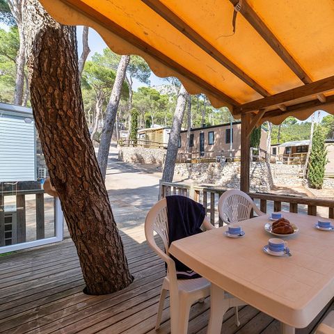 Mobilheim 4 personen - Mobilheim | Classic | 2 Zi. | 4 Pers. | Erhöhte Terrasse | Klim.