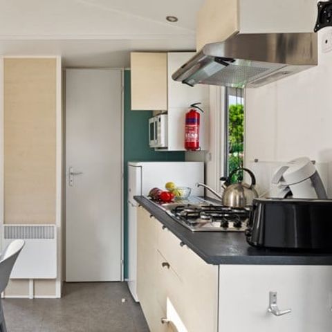 Mobilheim 4 personen - Mobilheim | Comfort | 2 Zi. | 4 Pers. | Erhöhte Terrasse | Klim.