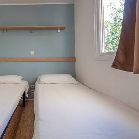 Mobilheim 6 Personen - Mobilheim | Comfort | 3 Zi. | 6 Pers. | Einfache Terrasse | Clim.