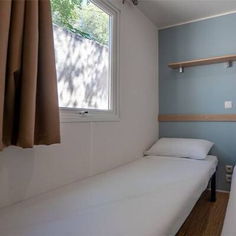 Mobilheim 6 Personen - Mobilheim | Comfort | 3 Zi. | 6 Pers. | Einfache Terrasse | Clim.