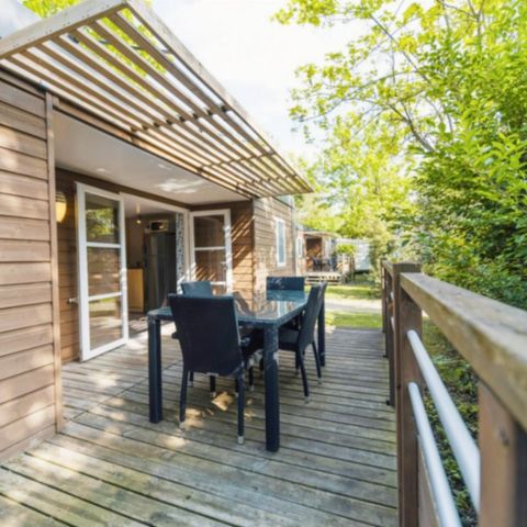 Mobilheim 4 Personen - 2 Zimmer 2 SDB Komfort 4 Personen