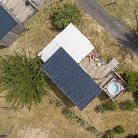Mobilheim 5 Personen - COTTAGE 5p 2ch PREMIUM JACUZZI
