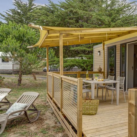 Mobilheim 4 Personen - COTTAGE 4p 2ch 2SdB ****