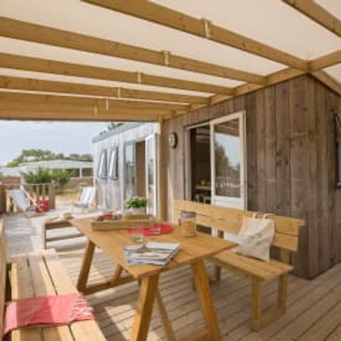 Mobilheim 5 Personen - Cottage 5p 2ch Jacuzzi Premium