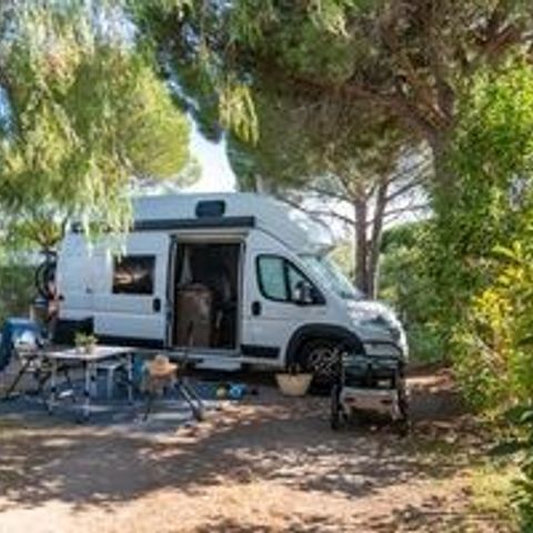 Stellplatz - Wohnmobil **