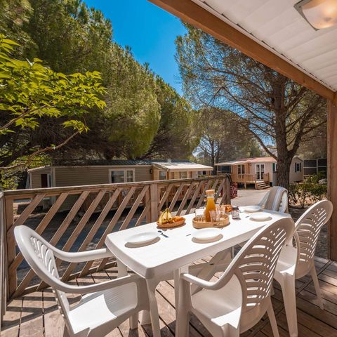 Mobilheim 6 Personen - Mobilheim | Classic | 2 Zi. | 4/6 Pers. | Einfache Terrasse