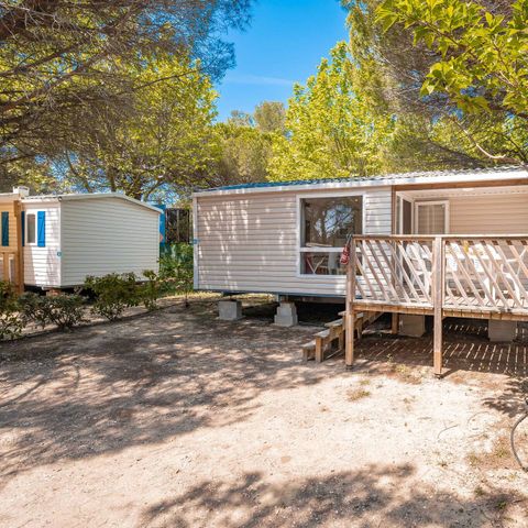 Mobilheim 6 Personen - Mobilheim | Classic | 2 Zi. | 4/6 Pers. | Einfache Terrasse