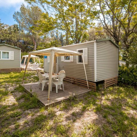 Mobilheim 4 Personen - Mobilheim | Classic | 2 Zi. | 4 Pers. | Einfache Terrasse