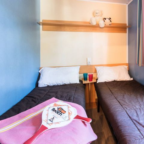 Mobilheim 4 Personen - Mobilheim | Classic | 2 Zi. | 4 Pers. | Einfache Terrasse