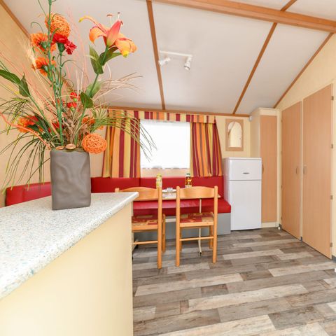 Mobilheim 6 Personen - Aqua 2 Zimmer 4/6 Personen Halboffene Terrasse