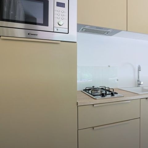 Mobilheim 2 Personen - Olive