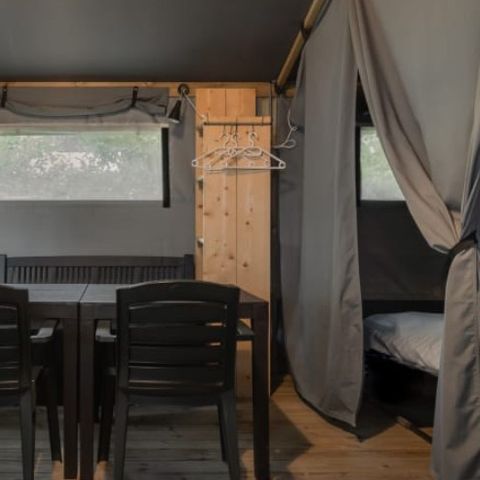 Bungalowzelt 4 personen - Bungalow Zelt Glamping Camomille
